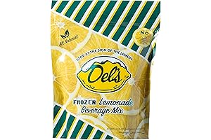 Del’s All Natural Frozen Lemonade Made with Real Lemon Juice