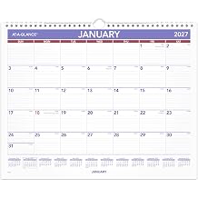 AT-A-GLANCE 2027 Wall Calendar, Monthly, 15" x 12" Planner, Ruled Daily Blocks PM82827