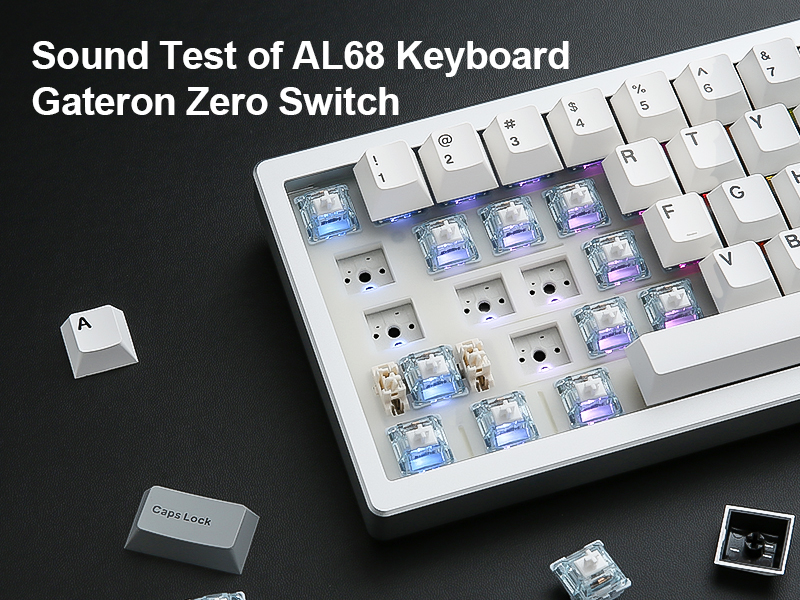 Amazon.com: YUNZII AL68 Wireless Mechanical Keyboard,Full Aluminum