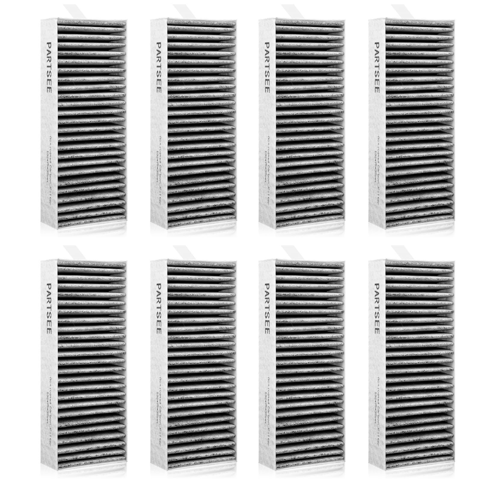 AllSpares Aktivkohlefilter 4er Set | Für Bosch, Neff, Siemens Dunstabzugshauben