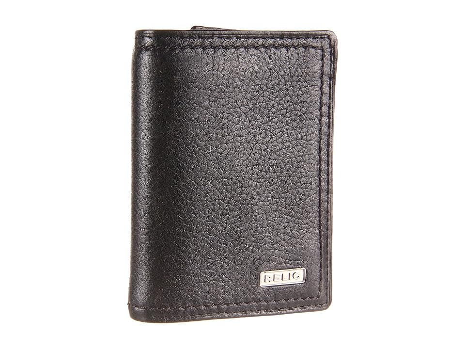 

Relic Mark Trifold (Black) Wallet