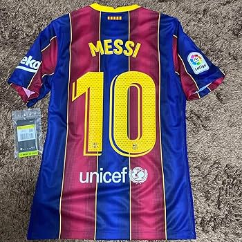 メッシ　バルセロナ　ユニフォーム FCバルセロナ（H) 16/17 選手支給 UEFA CL用 メッシ＃10