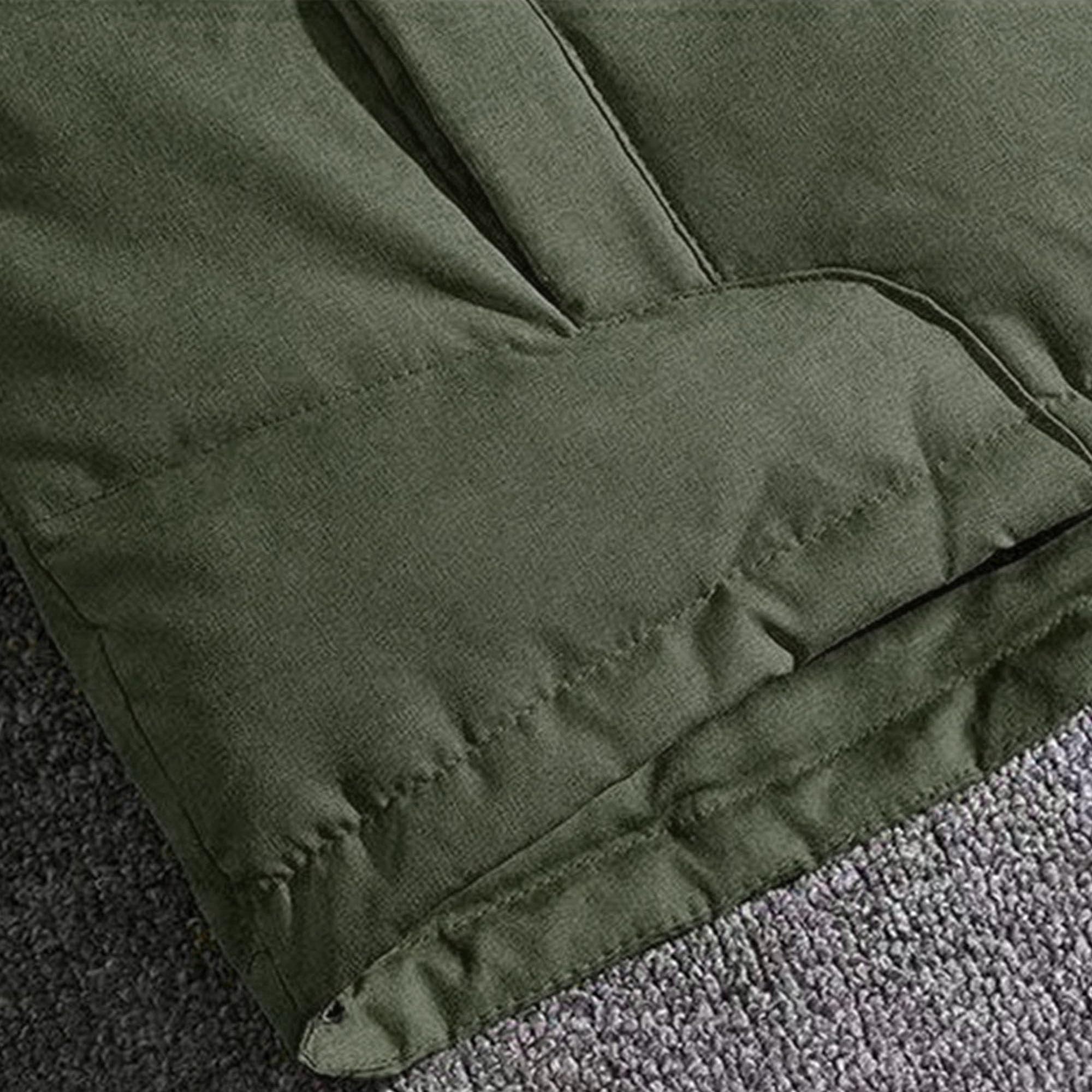 Piumino da uomo con cappuccio parka invernale spesso caldo parka casual piumino esterno termico