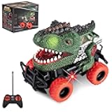 Dinosaur Toys Remote Control Car for Kids 3-7, Dino RC Car for Toddler Kids Toys Age 3 4 5 6 7 Boys and Girls Christmas Birthday Gift