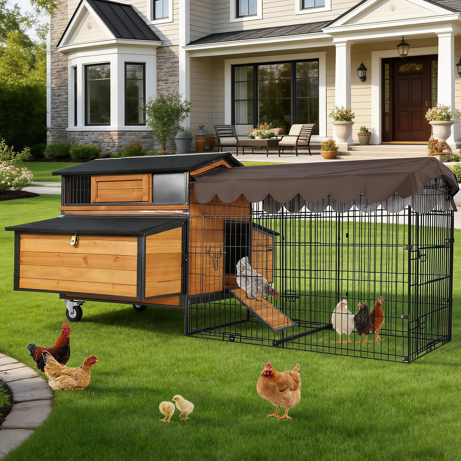 MEDEHOO Heavy Duty Chicken Coop