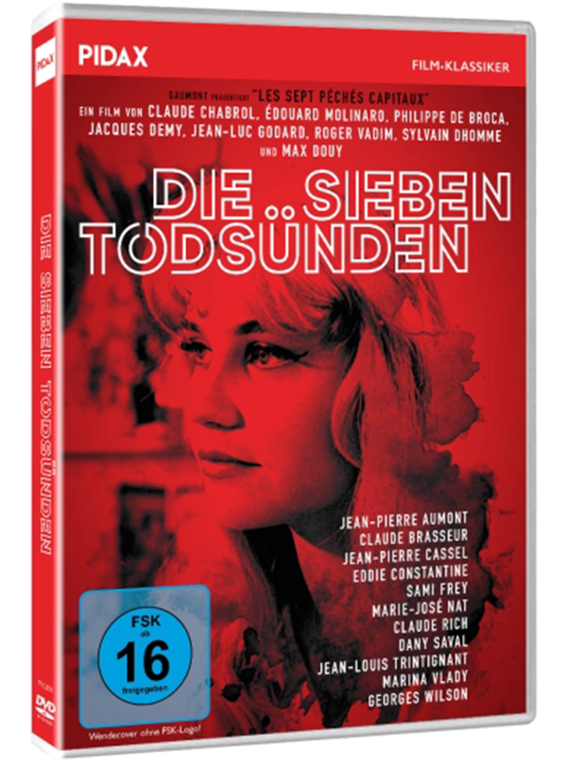 Die sieben Todsünden (Les sept péchés capitaux) - Hochkarätiger Episodenfilm mit absoluter Starbesetzung – Meisterregisseure und Stars der 60er - Ein satirischer Nouvelle‑Vague Klassiker