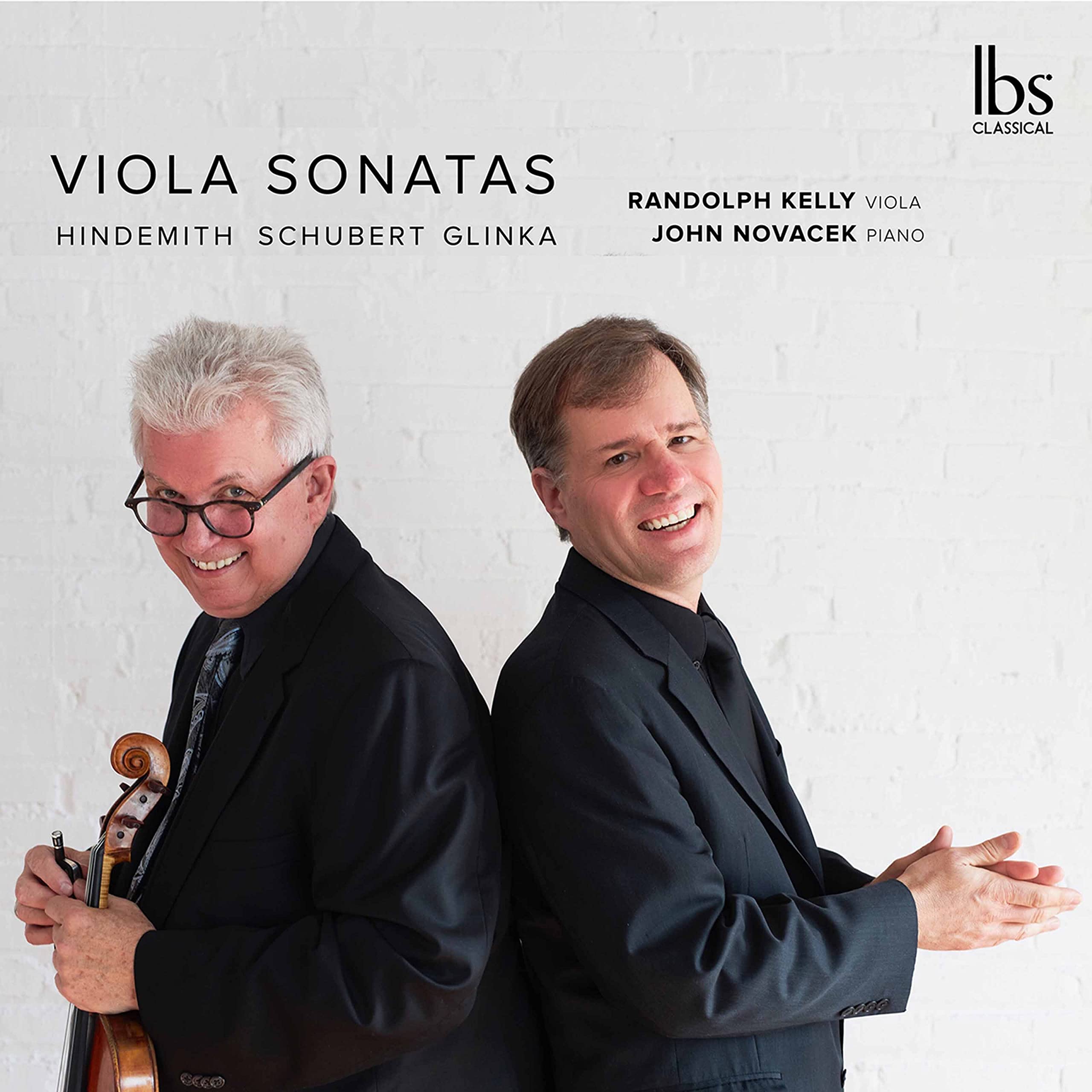Viola Sonatas by Paul Hindemith, Franz Schubert & Mikhall Glinka