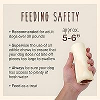 Vista 4 de Cadet Hueso de Canilla Relleno, Huesos Masticables de Larga Duración para Masticadores Agresivos, Hueso Masticable Dental Alto en Proteínas Relleno