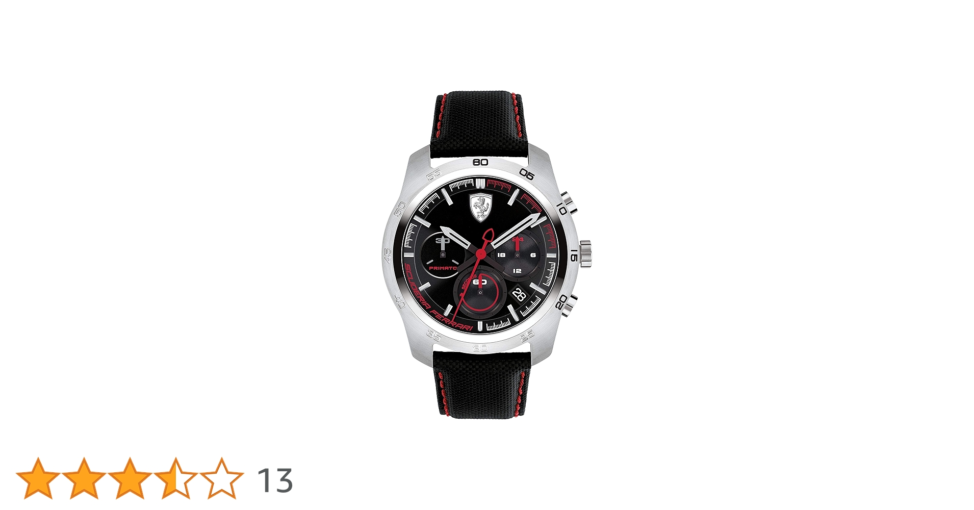 Scuderia Ferrari クロノグラフ 時計 レッド Men's Formula 1 Scuderia Ferrari 44mm Luxury Chronograph Red