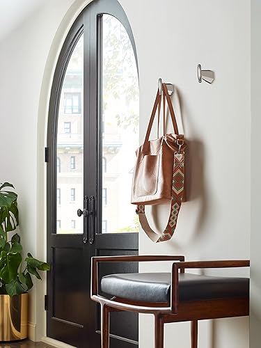 Vista 60 de Amerock BH36043CZ Toallero de bronce champán Toallero de 18 pulgadas (17.992 in) San Vicente Toallero de baño Accesorios de baño