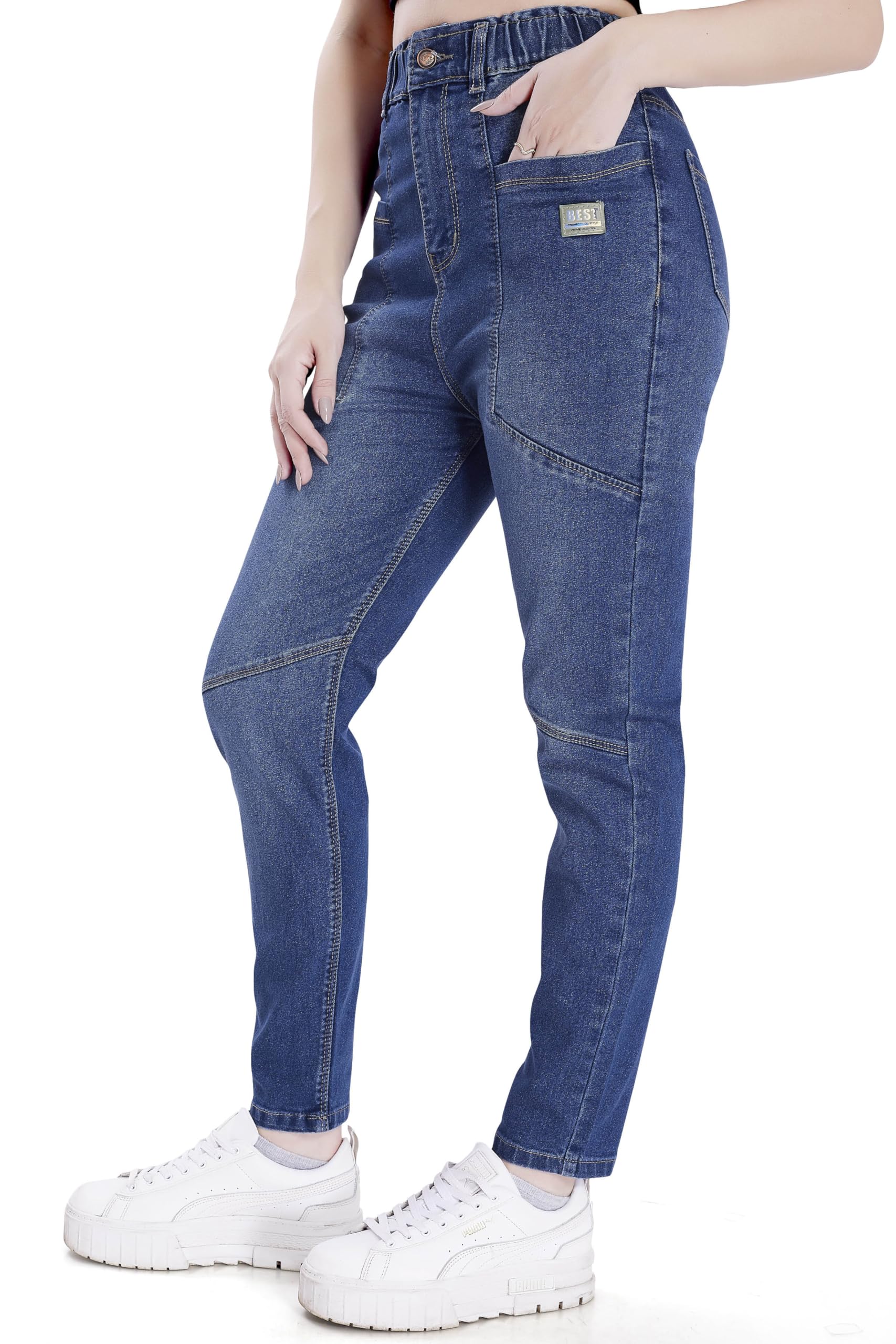 DIVISIVE Mom Fit dżinsy damskie
