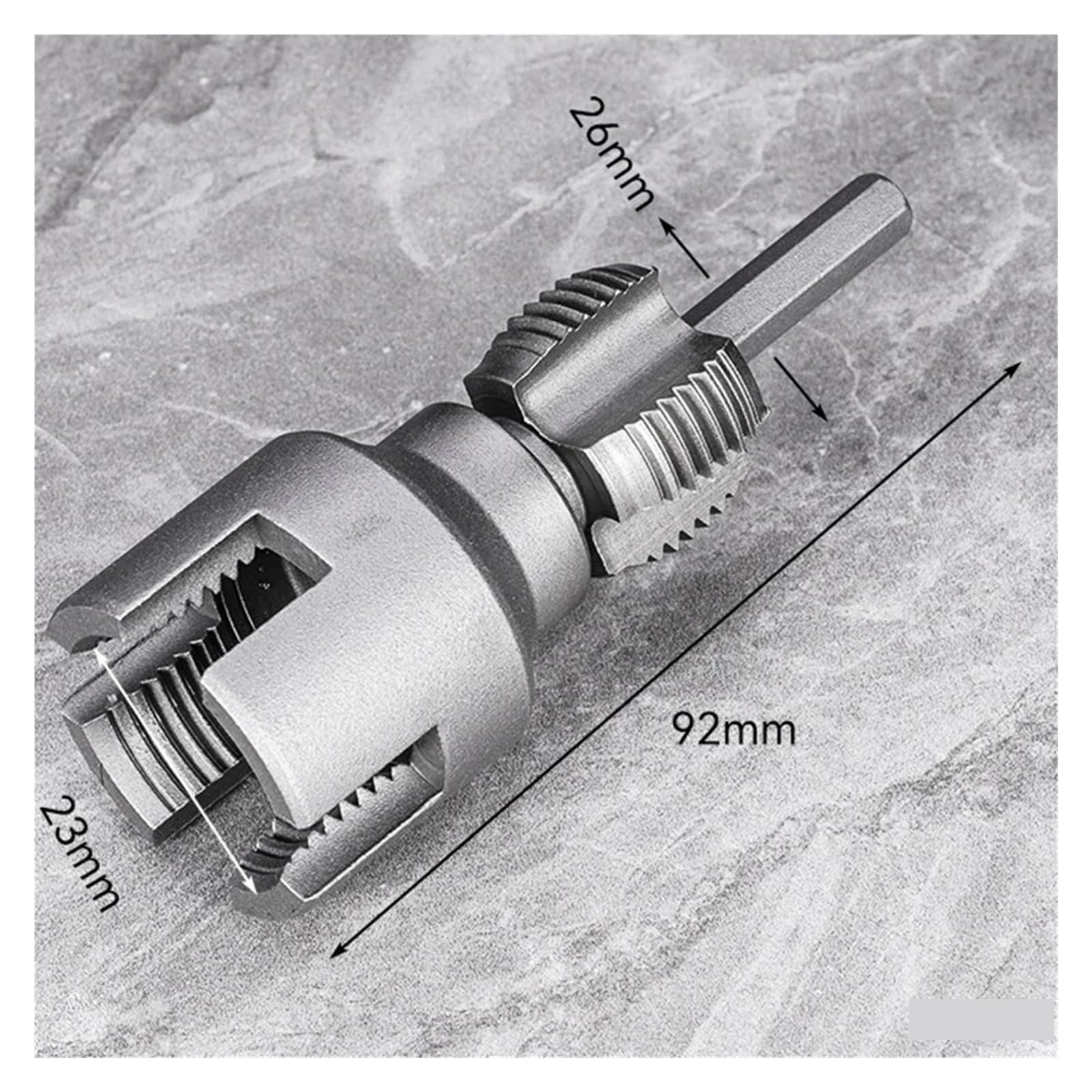 20/25 mm PPR Pipe Threader Internal External Electric Drill Tool (20 mm)