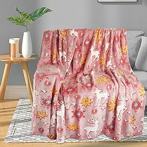 The Christmas Blankets and Throws Clearance, Red Christmas Throw Blanket for Couch, Soft Christmas Blanket for Kids/Girls/Boys/Women, for Kids/Girls/Boys/Women Birthday Gifts 50"x60"