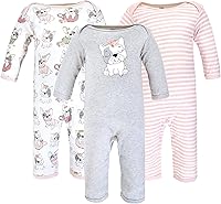 Vista 1 de Hudson Baby - Enterizos de algodón para niñas bebés