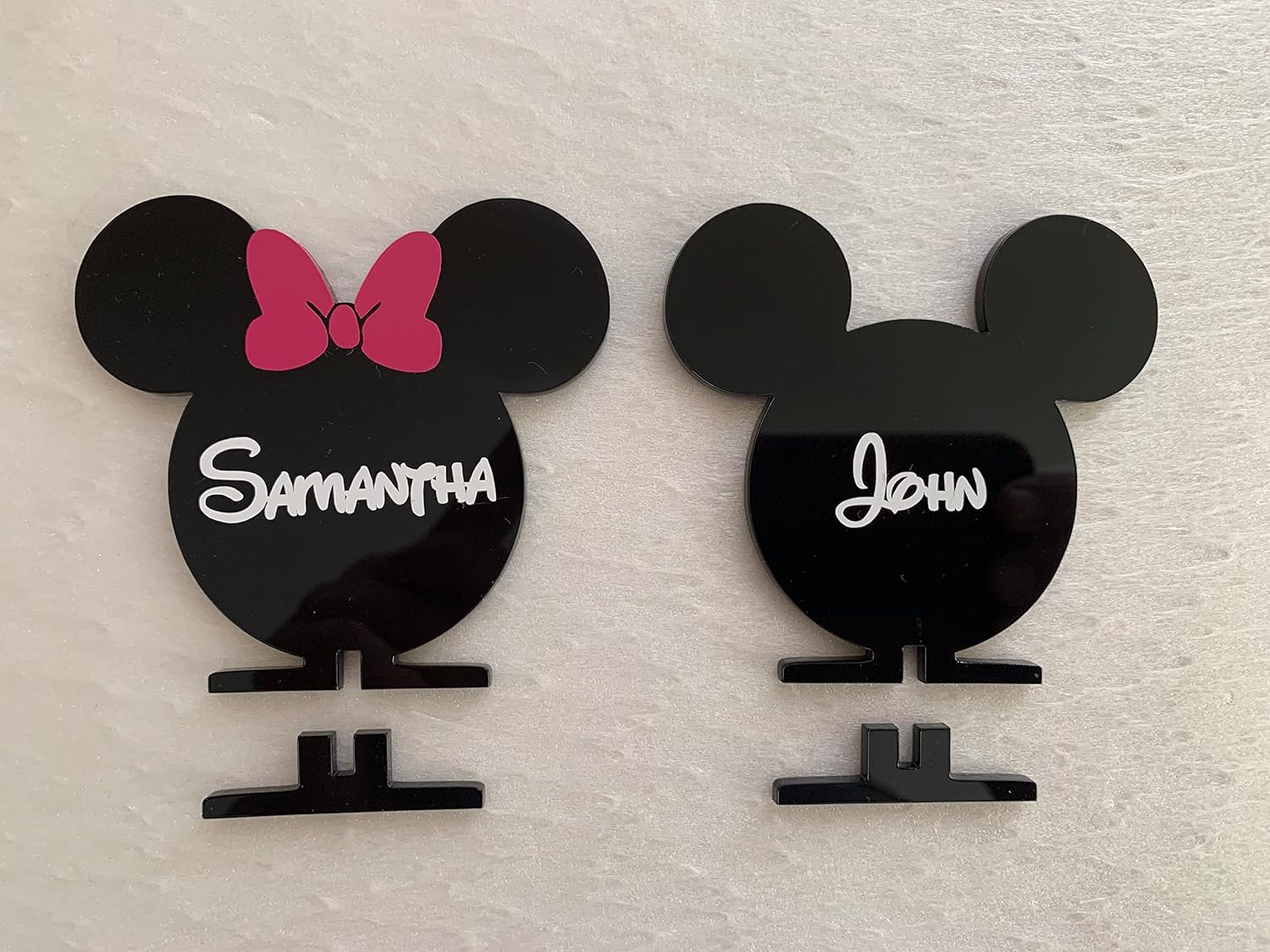 Buy Personalized Mickey Mouse/Minnie Mouse Place Cards, Place Name