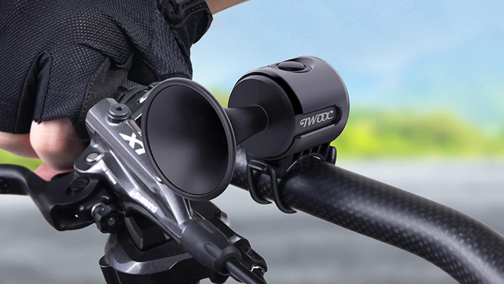 Amazon | PLATTBK 自転車用ベル 電子ホーン 防水IPX4 サイクルベル