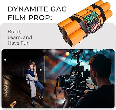 لعبة Skywin Fake Dyna Prop، رائعة كلعبة دعائية للفيلم ومقالب مرحة مع مؤثرات صوتية مزعجة على مدار الساعة