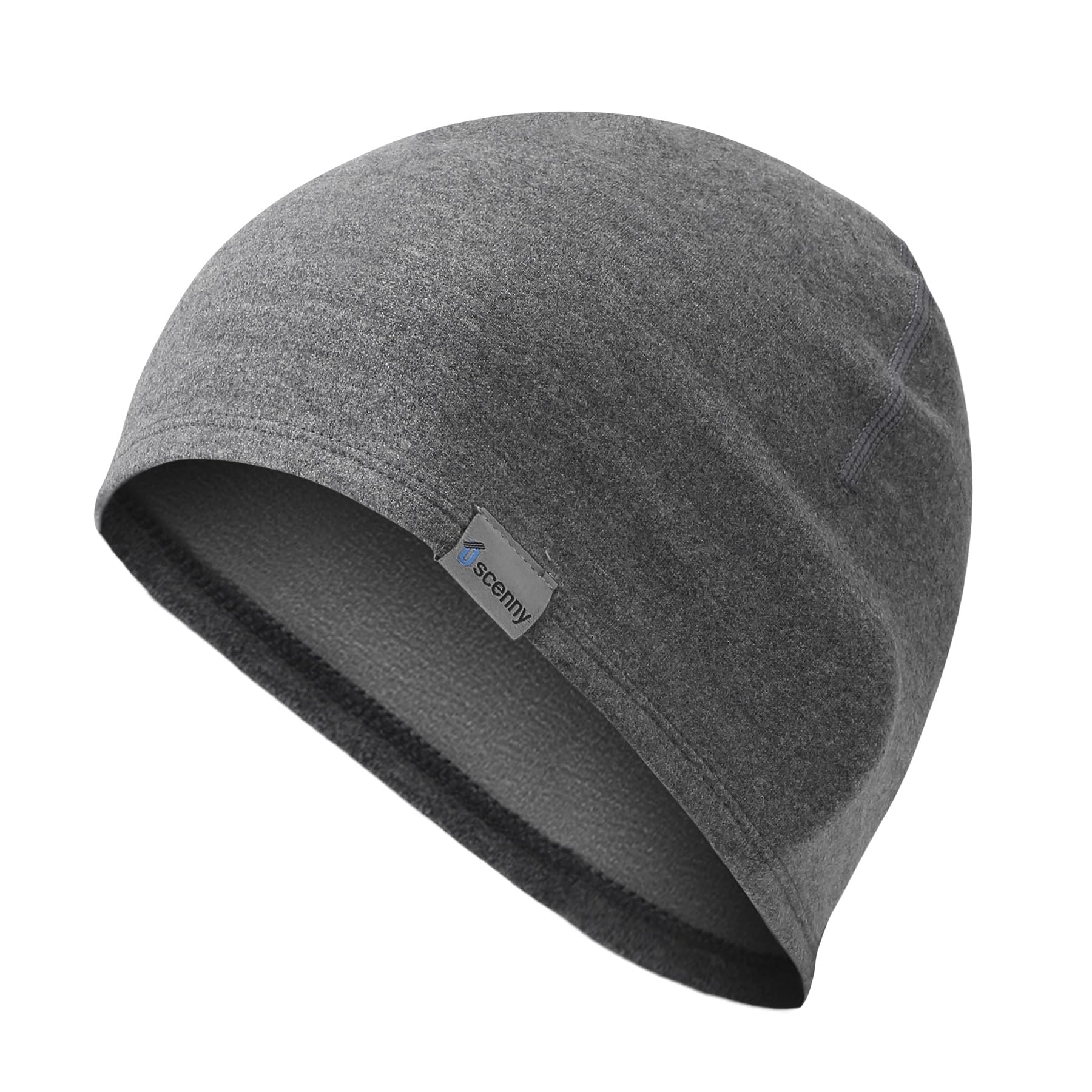 Oscenny Laufen Mütze Herren Damen,Fahrradmütze,Unterhelmmütze Superleicht Weich Warm Beanie Mütze Ohren Zuhalten Mütze für Frühling Herbst Winter Sportmütze Einheitsgröße