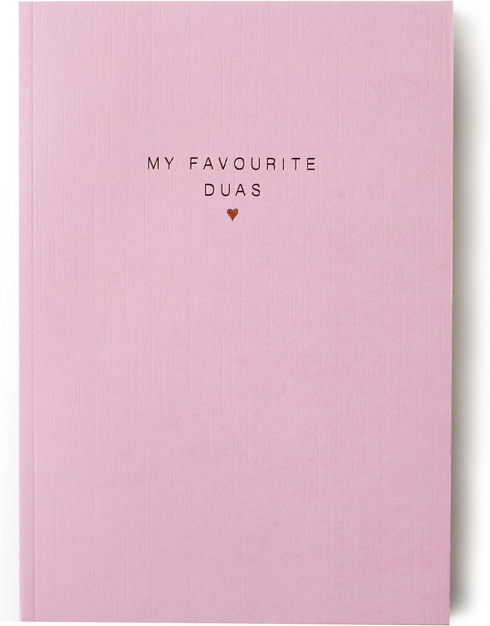 My Favourite Duas Luxe Notebook A5 Perfect Bound Hot Foiled, Islamic Stationery, Jotter