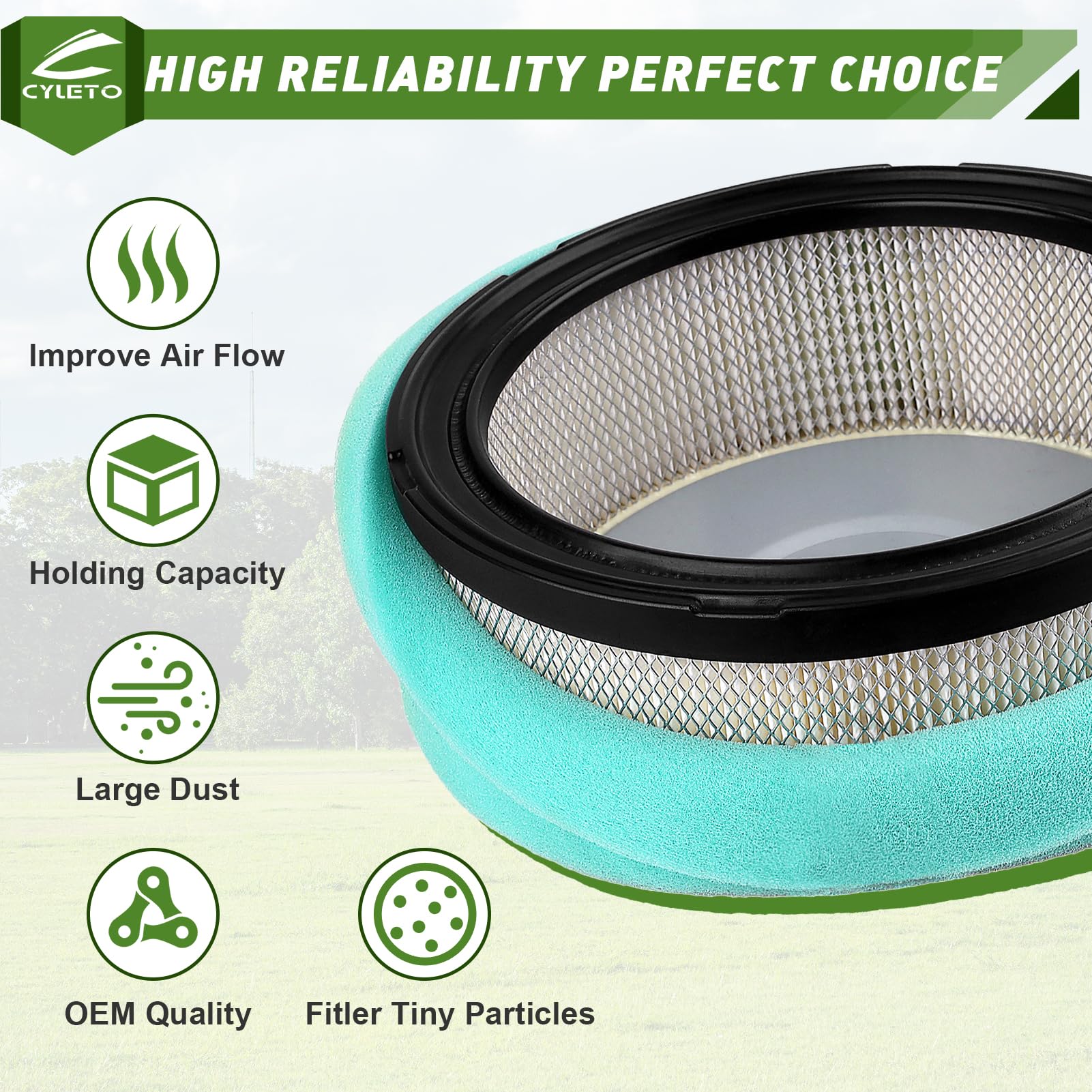 Amazon.com: 263-32610-a1 Air Filter For Robin 263-32610-01 EH65
