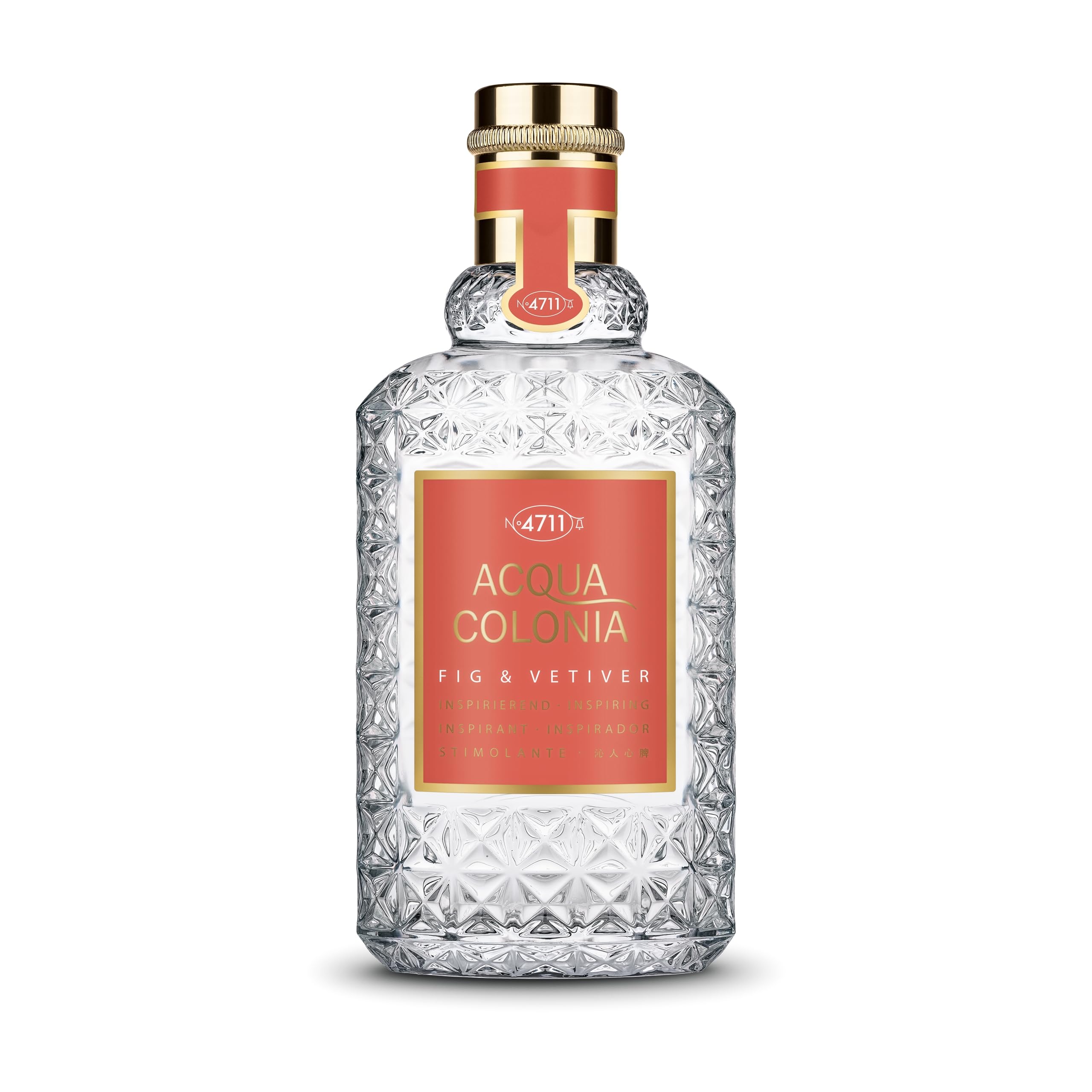 4711 Acqua Colonia® Fig & Vetiver | Eau de Cologne - inspirierend - Wellness für die Sinne | 100ml Natural Spray