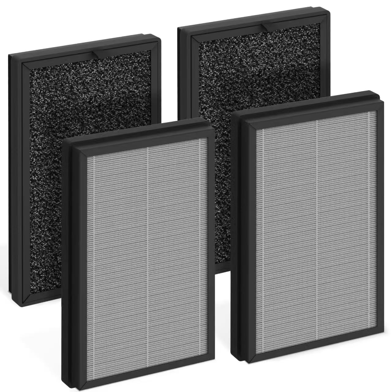FCFMY AP2 True HEPA Replacement Filter Set Compatible with Priestley PM1240B and Airversa AP2 Purelle Air Cleaner Purifiers, 3-Stage Filtration System