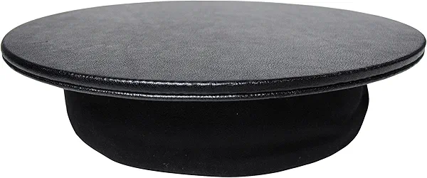 MOJO Beanbag Ergonomic Mousepad - Comfortable Mouse Pad for Sofa, Bed, Lap, Couch, and Anywhere Else (Black Leather)
