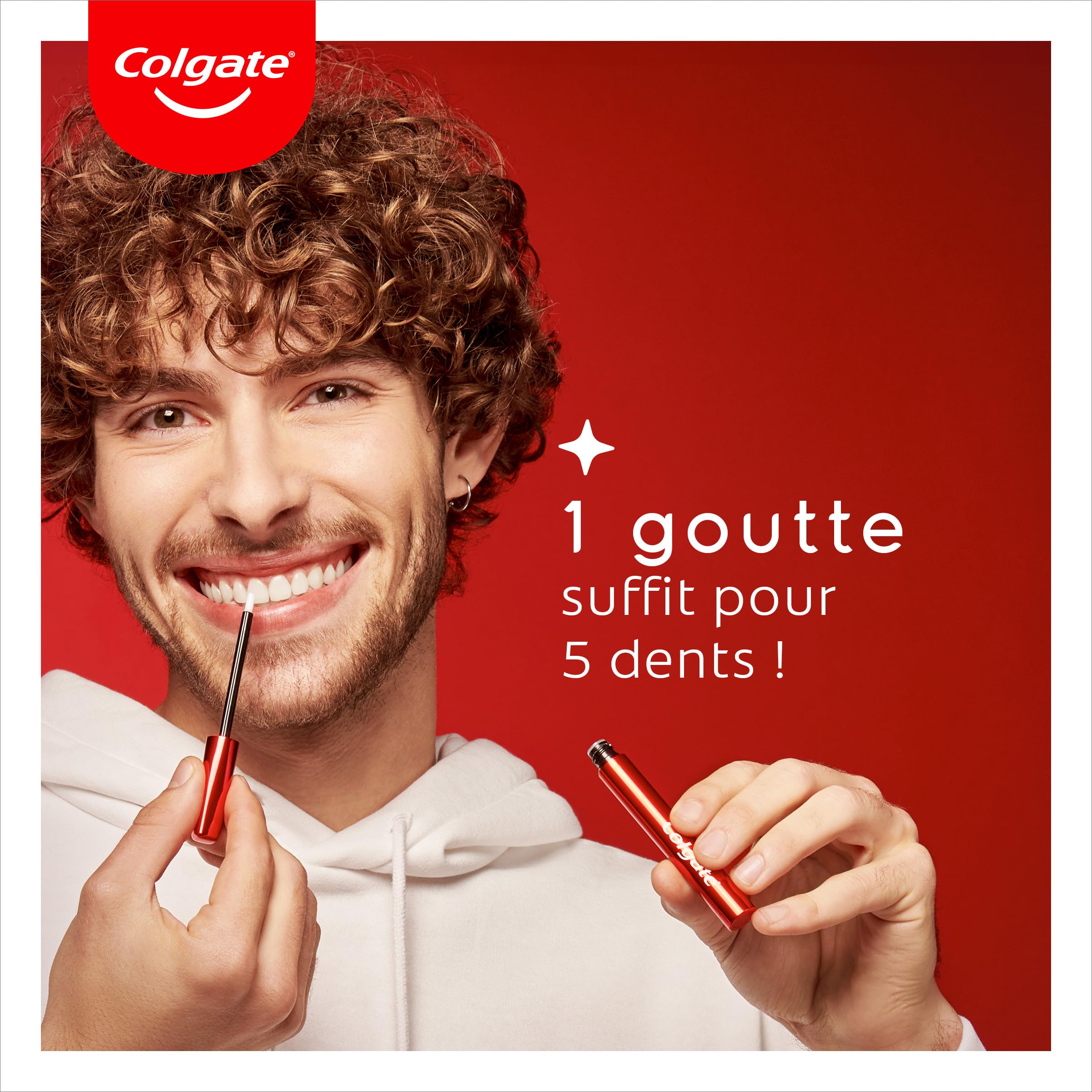 Colgate - Kit blanchiment dentaire - Sérum et dentifrice Max White Ultra - Dents plus blanches en 3 jours - 2,5ml + 75ml - Lot de 2
