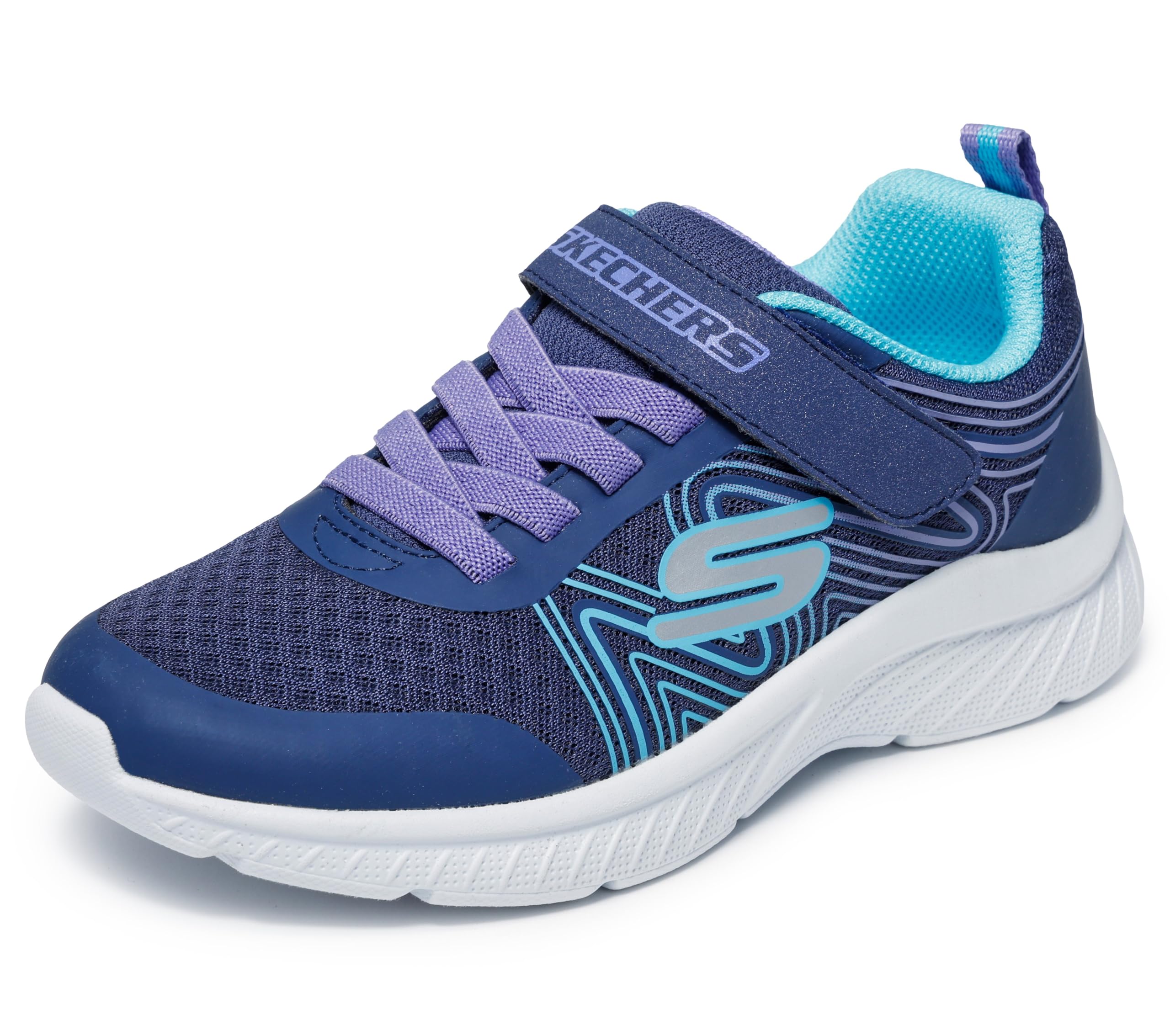 Skechers Girls' Microspec Swirl Sweet