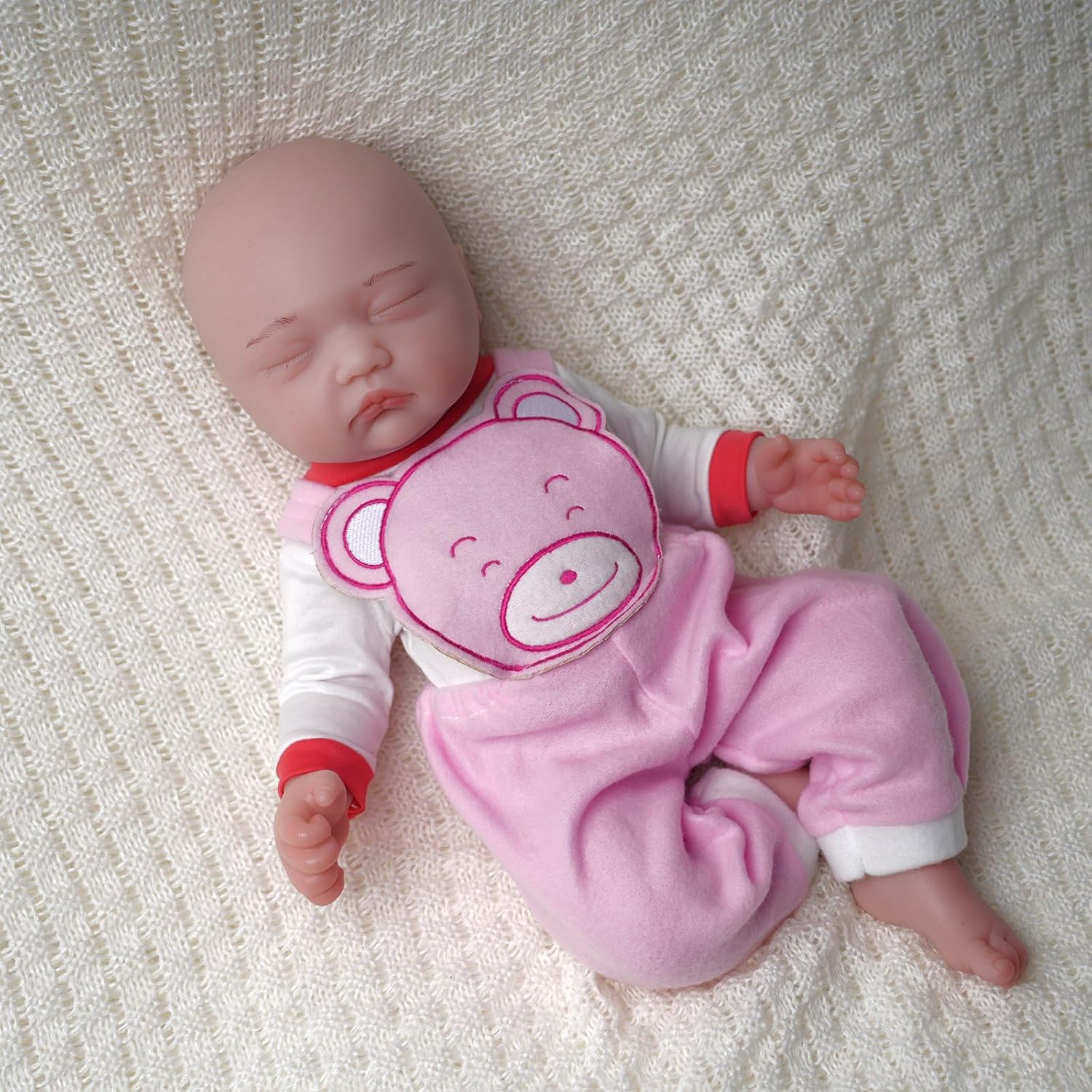 Full Silicone Baby Doll Girl - 18 inch Realistic Reborn Baby Dolls for Gift Givers, Doll Collectors, Grief Therapy, Dementia Care