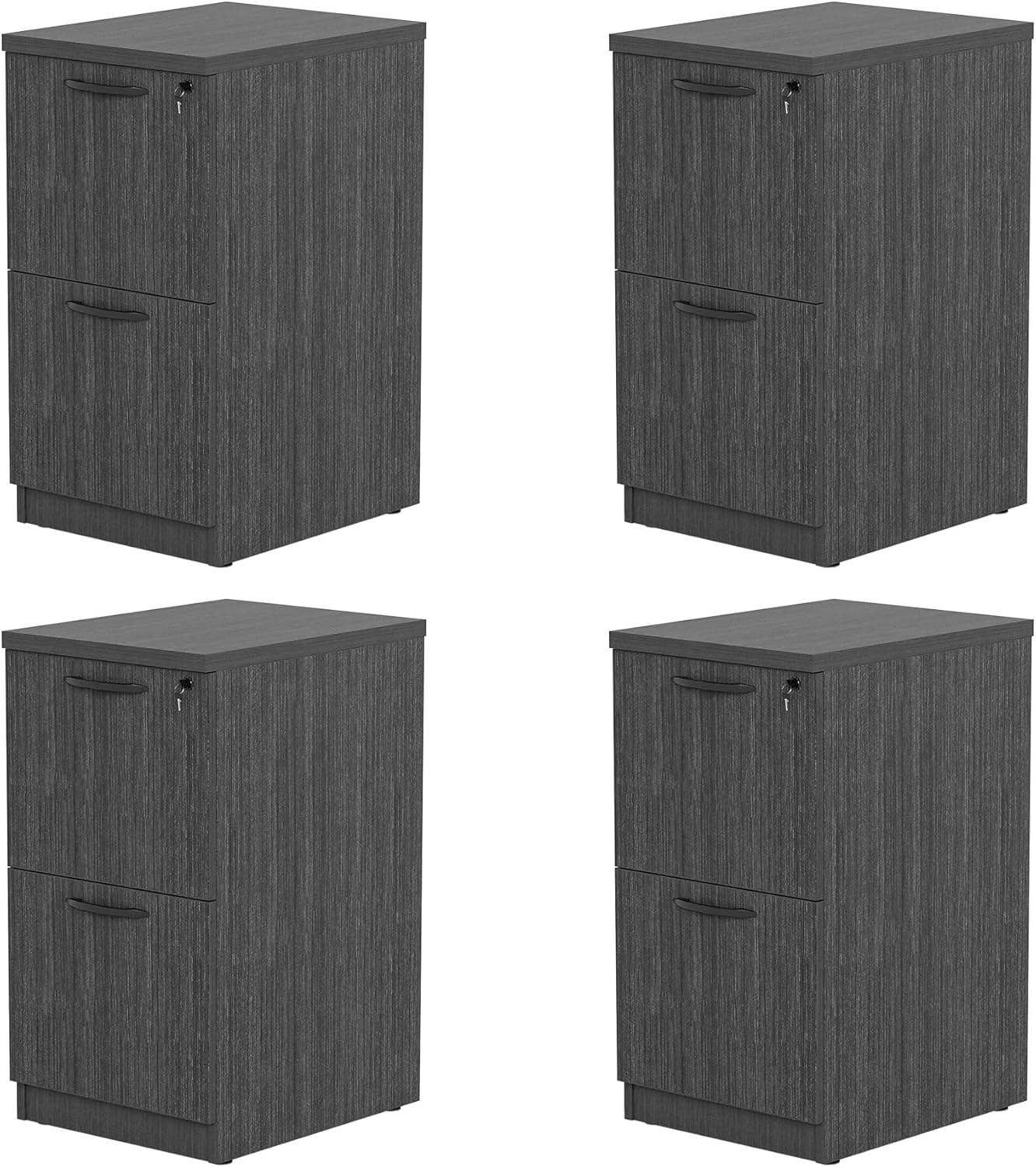 CoreSteel Under-Desk 2-Drawer File Cabinet