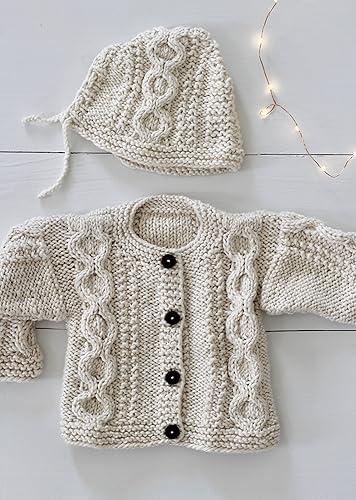 Caja de regalo orgánica de lujo para bebé, generaciones, regalos de recuerdo orgánico tejido a mano para bebé nuevo