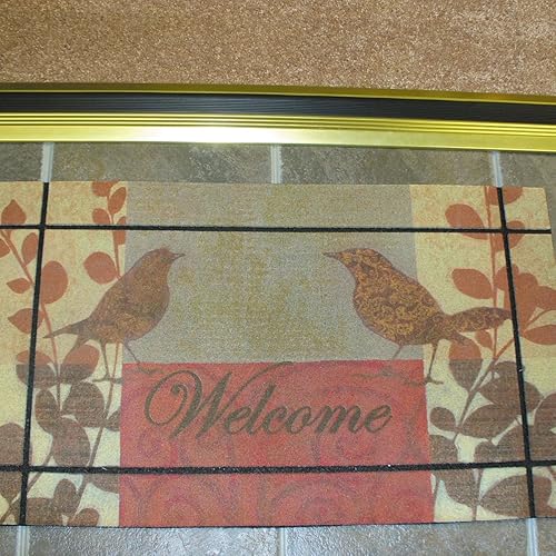 Miniatura 4 de Umbral bajo de lujo anodizado Brite Gold con sello de vinilo - MD Building Products 09159