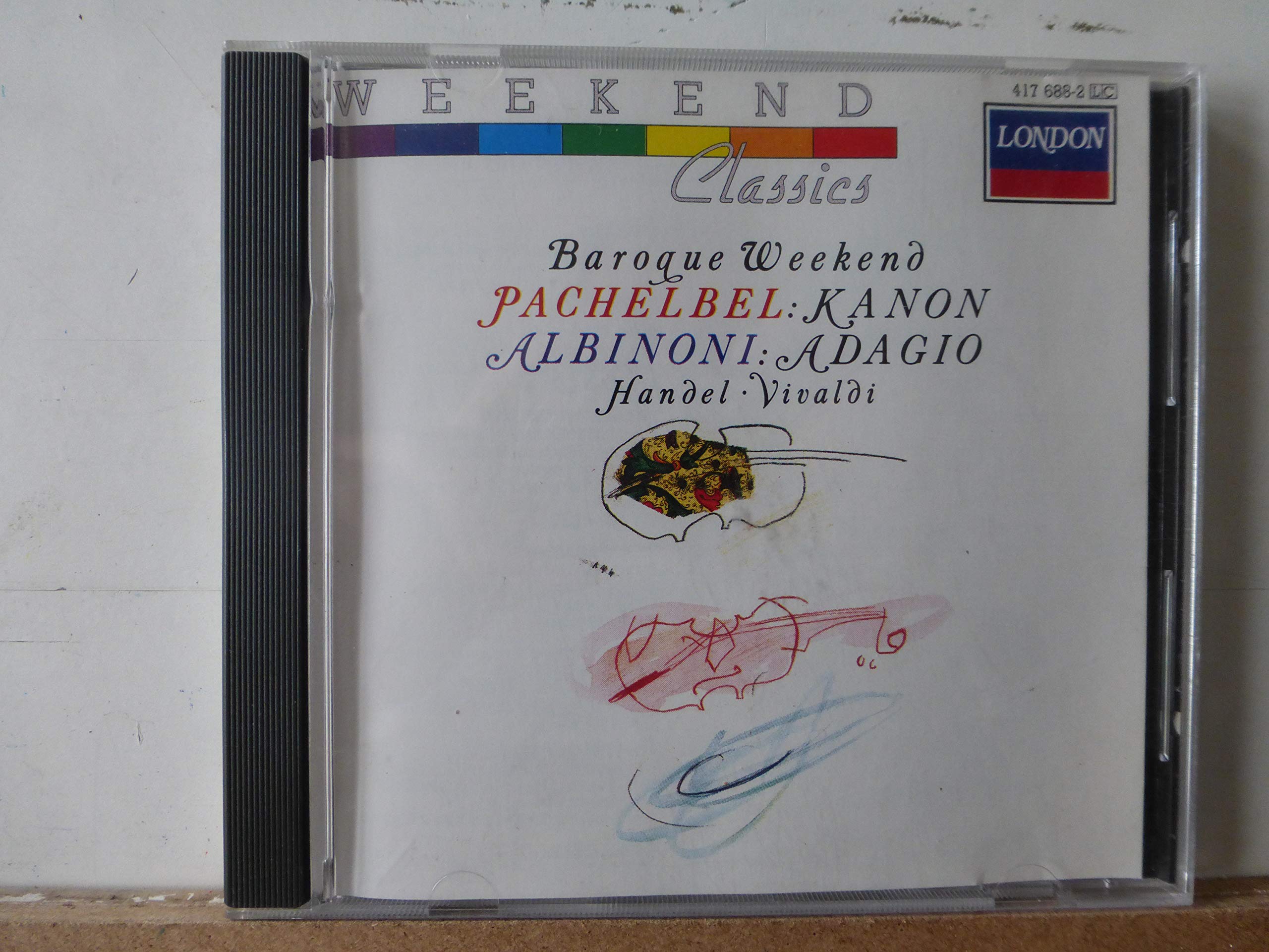Baroque Weekend / Canon [Audio CD] Marriner; Pachelbel; Albinoni and Acad. St. Martin