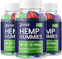 Vista 1 de Paquete de 3 gomitas Revive – Revive Hemp Gummies Mezcla de cáñamo de primera calidad, suplemento de extracto de cáñamo de fórmula avanzada Revive