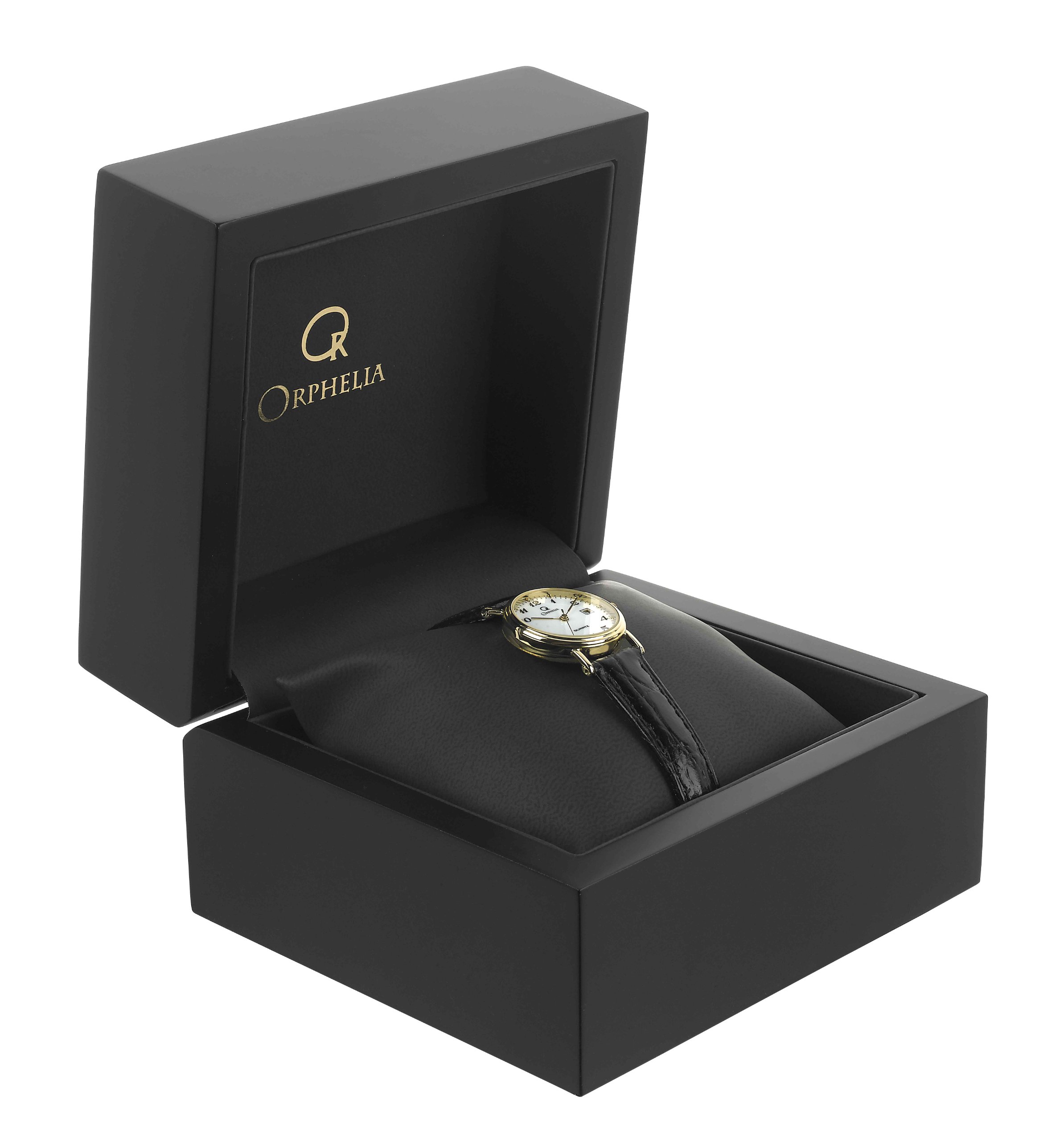 Orphelia Damen Armbanduhr Analog Quarz Leder