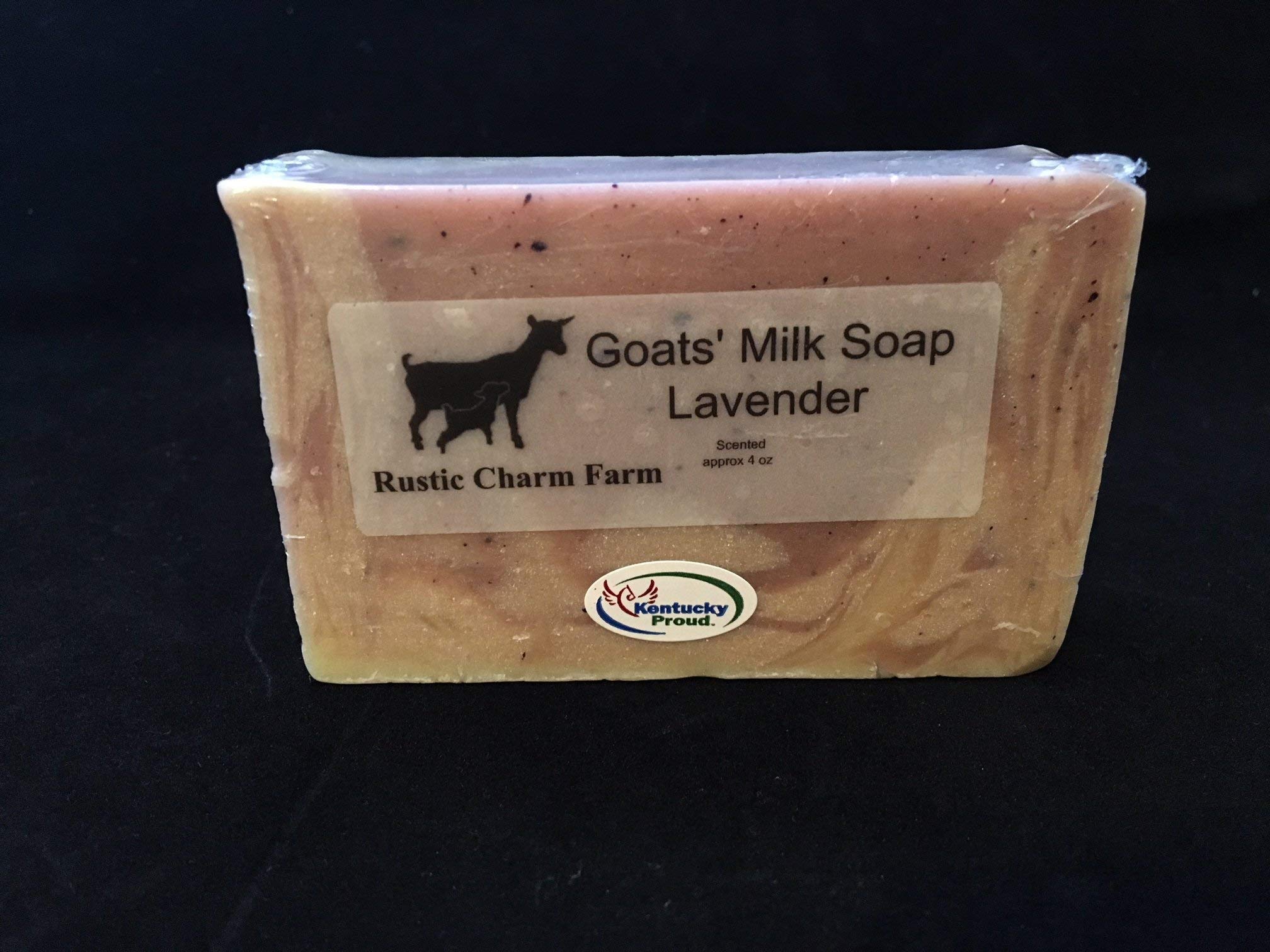 Rustic Charm Farm Goat Milk Soap, Lavender