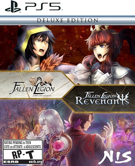 Review Fallen Legion: Rise to Glory / Fallen Legion Revenants Deluxe Edition. ação com múltiplos finais no PS5