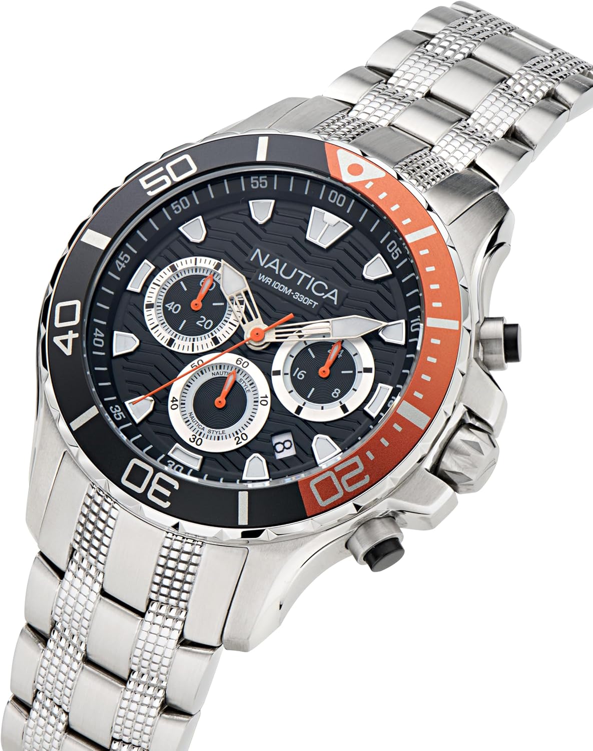 Nautica Men's NST Chronograph 44mm Watch