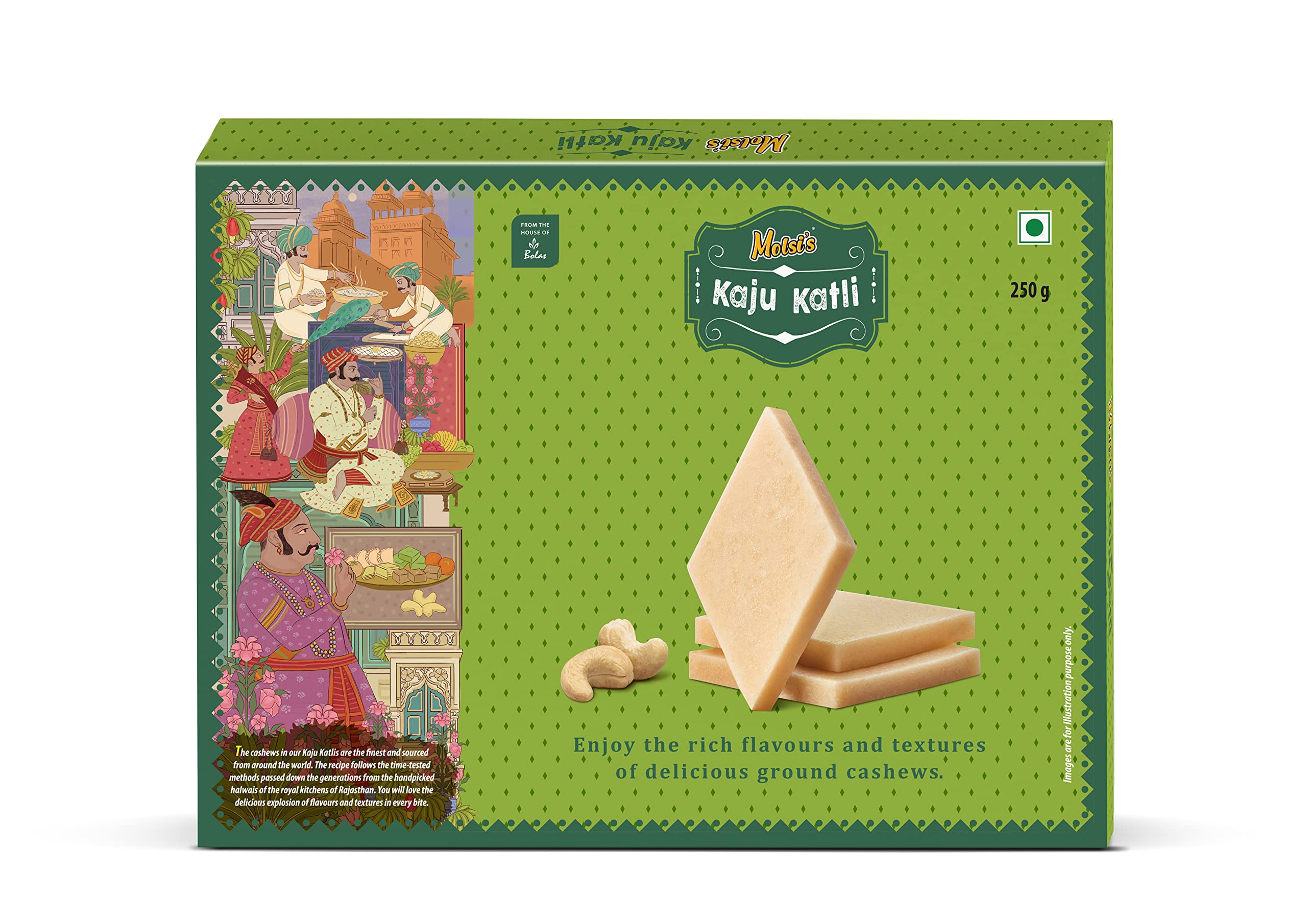 Molsi's Kaju katli 250g