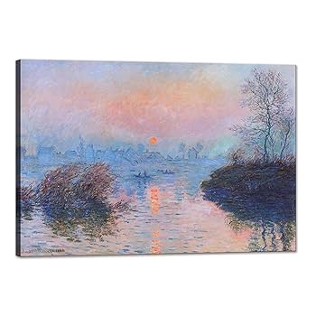 Amazon.co.jp: モネ 絵画 アートパネル クロード モネ 日の出