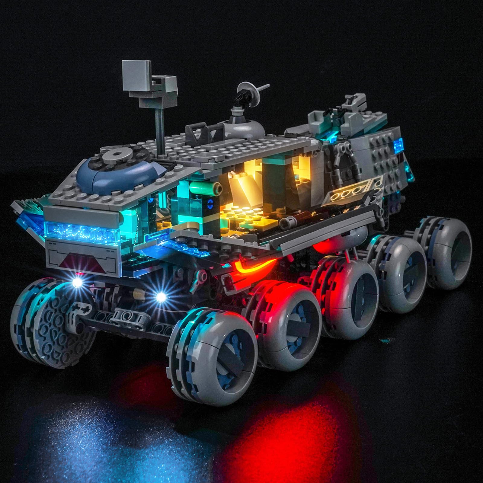 BrickBling Set de luces LED para Lego 21343 Viking Village (No Lego), set de iluminación decorativa para Lego Ideas 21343 villa vikinga juguete creativo – versión estándar, DE-P55001-21343 — view 40