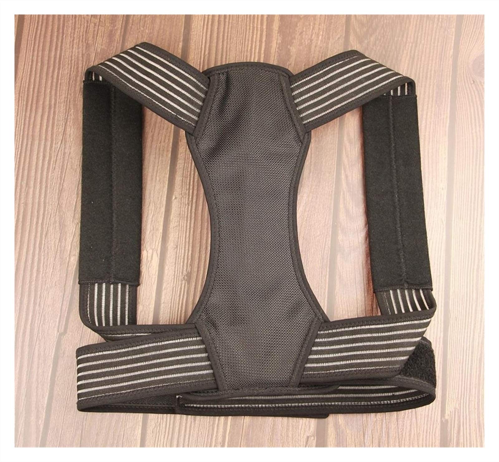 DSMYYXGS Corrector De Postura De Clavícula Ajustable Adulto Hombres Superior Tirantes para Espalda Hombro Cinturón De Soporte Lumbar Corsé Corrección De Postura