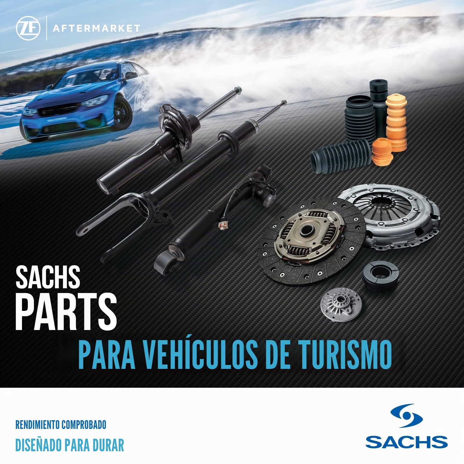SACHS 2290 601 002 Kit De Embrague ZMS Modul Compatible Con Peugeot 206 Hatchback (2A/C) 1998-2012