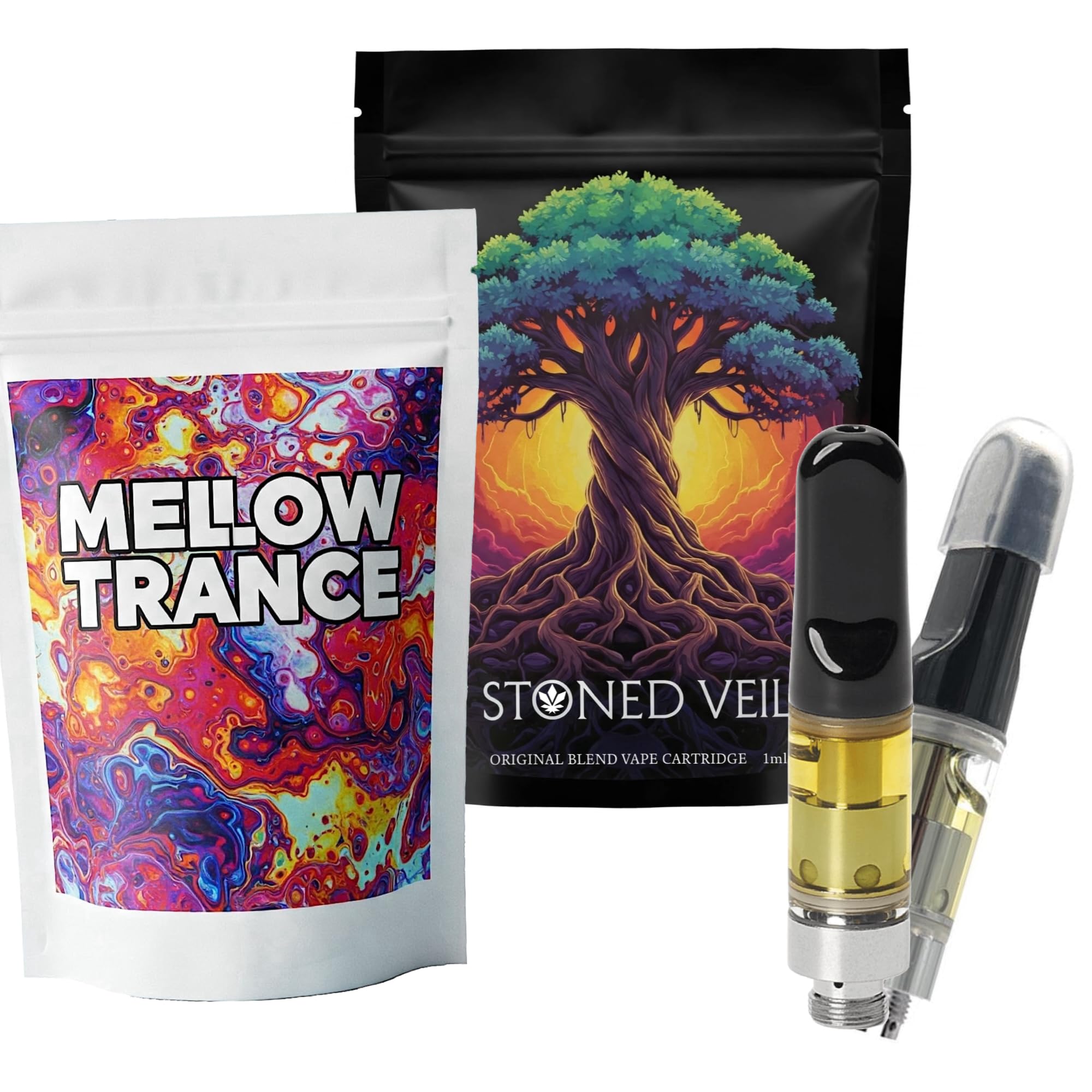 Amazon | 【新成分60】MELLOW TRANCE 60% & STONED VEIL 0.5ml CRDP