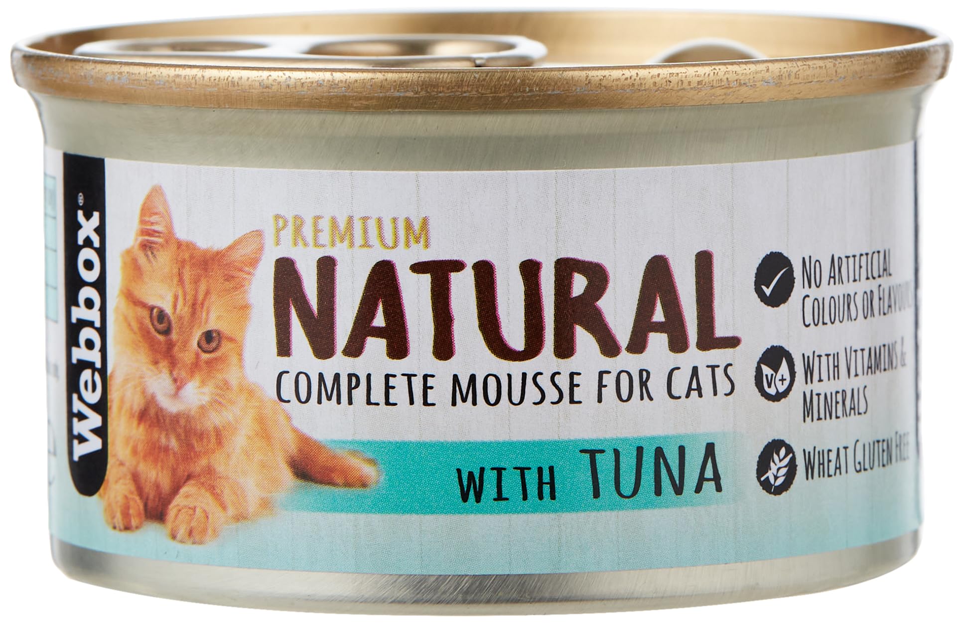 Webbox Natural Cat Mousse Tuna 85G, standard, 108191101
