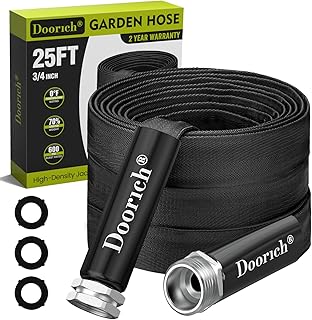 Doorich Garden Hose, Lightweight, Ultra Flexible, Durable,…