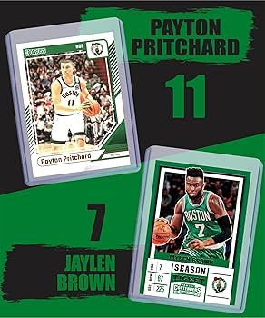 Amazon.com: Boston Celtics Cards: Jayson Tatum, Al Horford, Brown