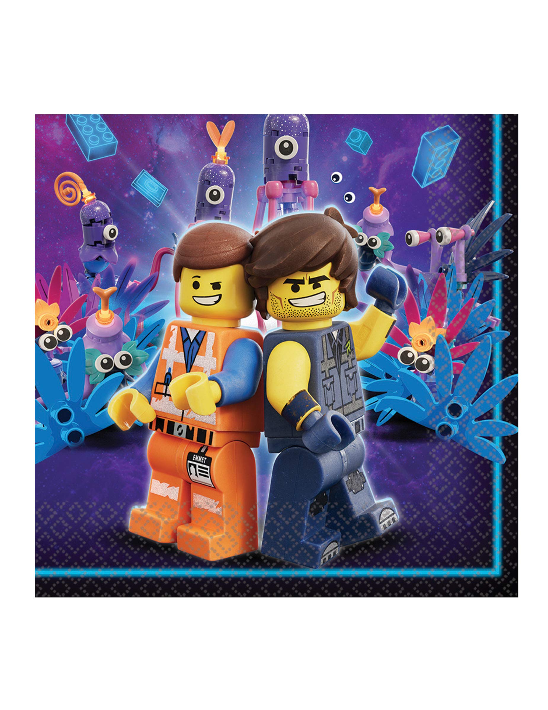 Amscan Multicolor Lun/Nap Lego Movie 2