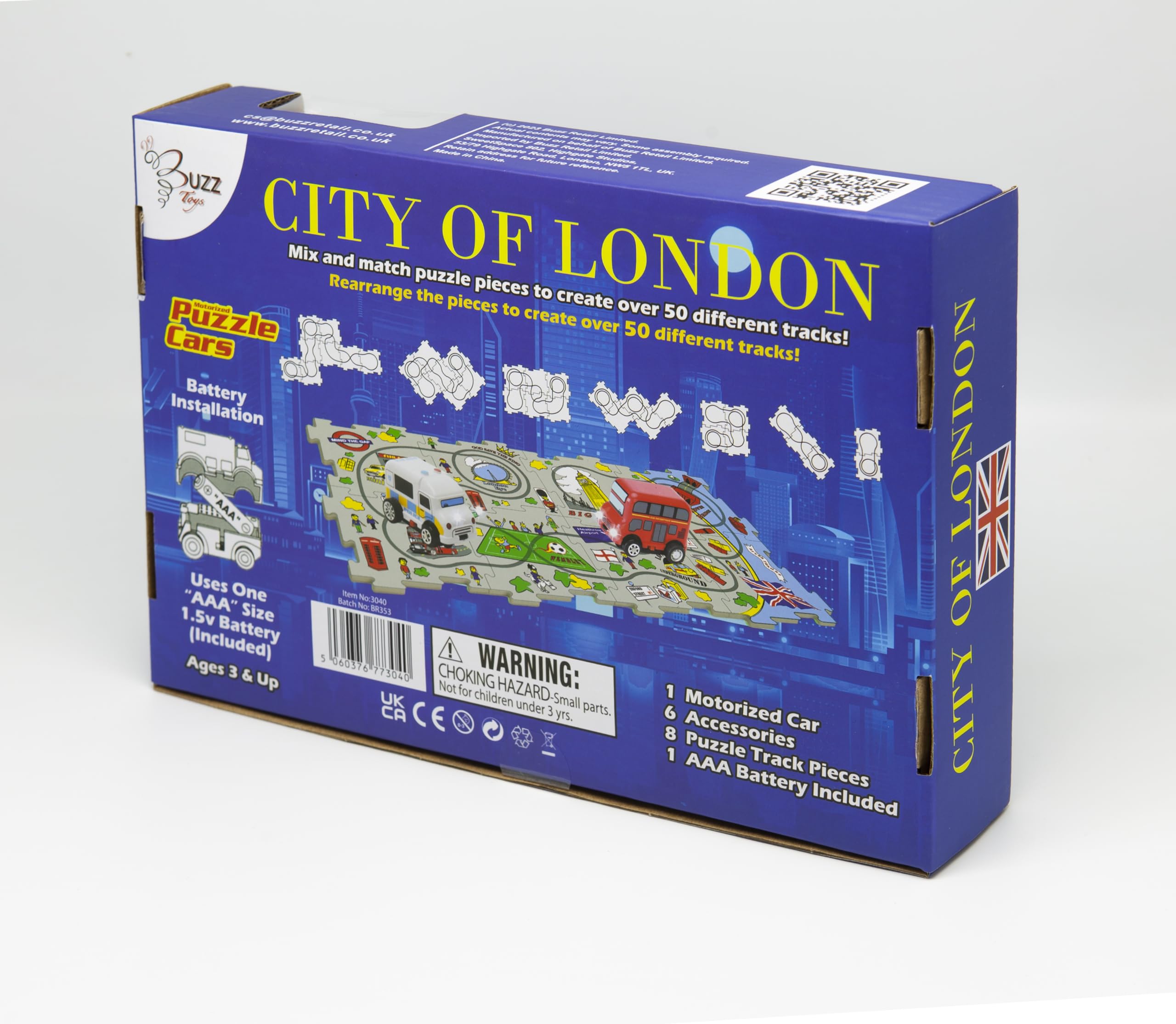 Puzzle Cars Police - Fun & Educational Jigsaw Puzzle for Kids Colourful Police Car Theme, Durable Pieces, Ages 3+ - Image 3